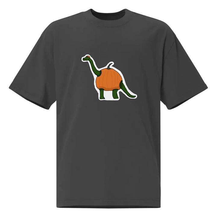 Bronto-Pumpkin oversized tee product image (1)