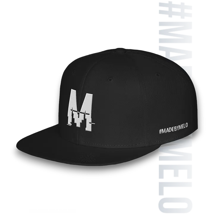 MELO CREW x Whiteout - Snapback Hat | #MadeByMELO product image (1)