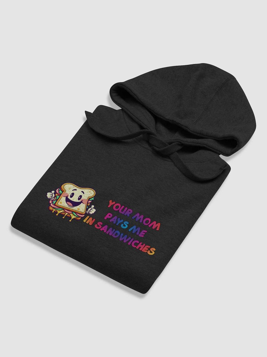 JAY-YOUR MOM PAYS ME IN SANDWICHES-Cotton Heritage Unisex Premium Hoodie product image (6)
