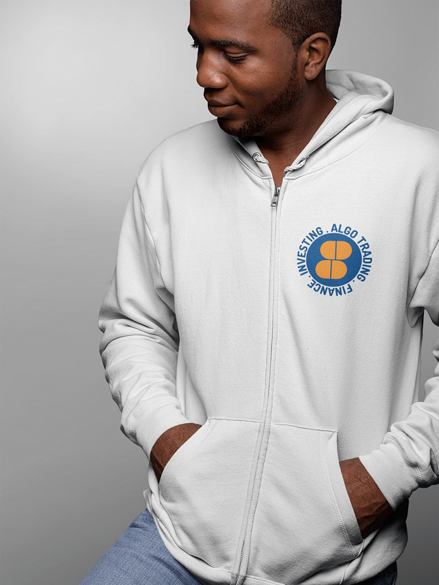 Algorithmic Trading Zip Up Hoodie product image (1)