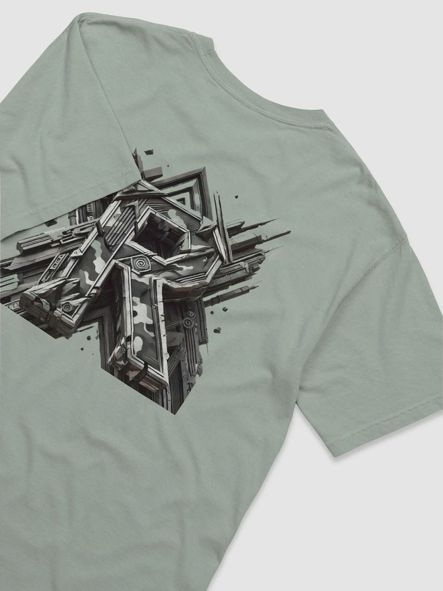 3D Metallic Camo 'R' Graphic Tee product image (17)