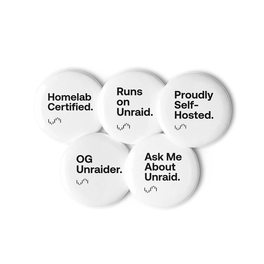 Certified Unraider Pin Collection product image (3)