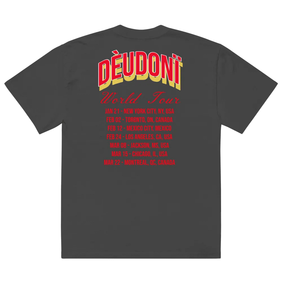 Dèudonï World Tour Tee product image (2)