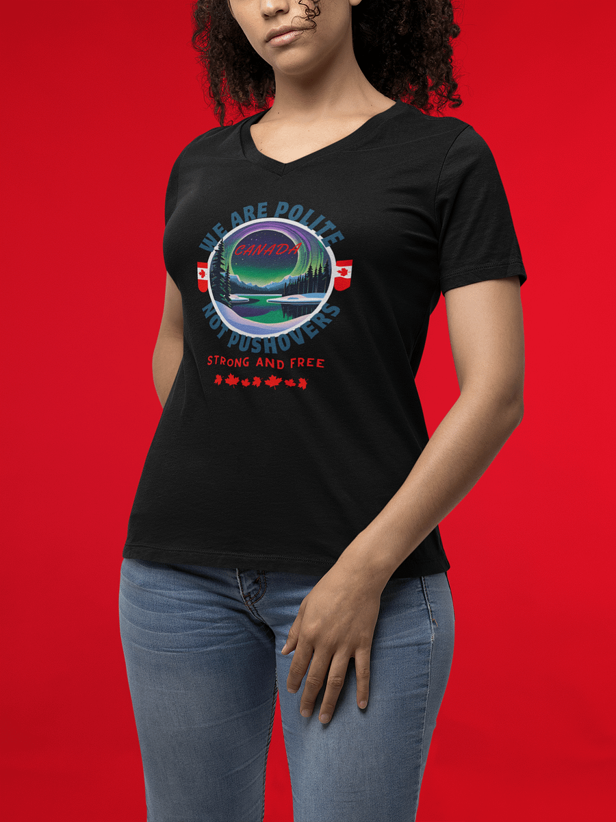 Northern Lights Freedom V-Neck Tee product image (10)