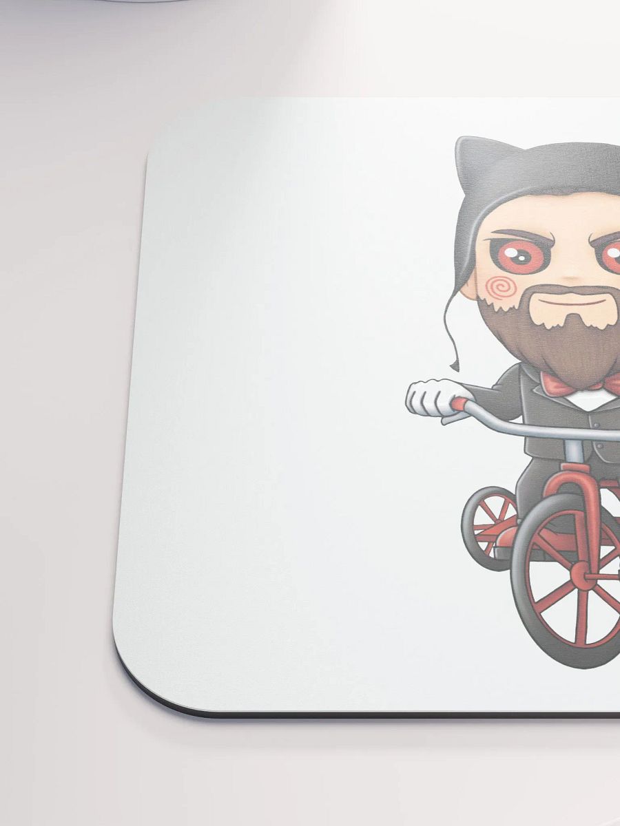 Whimsical Cat-Eared Gentleman Mouse Pad product image (6)