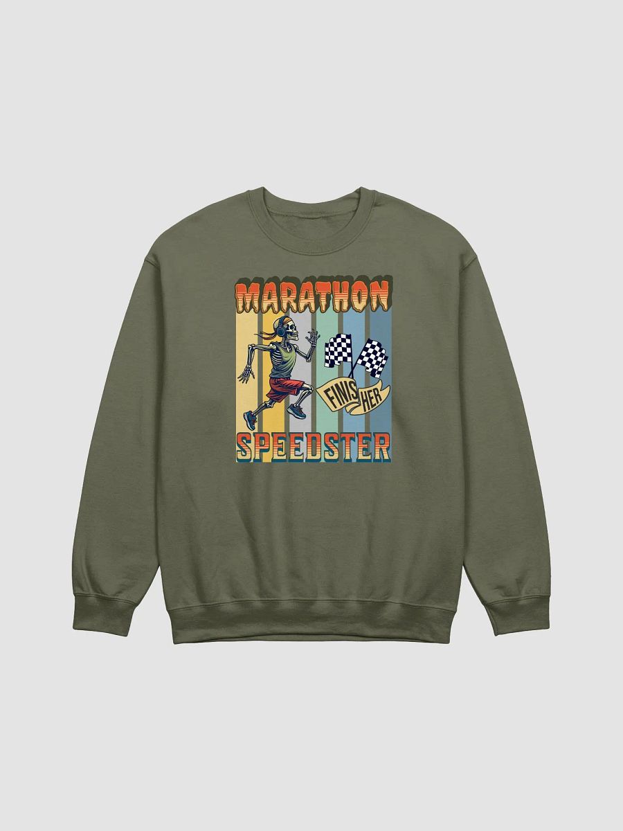 Marathon Speedster Skeleton Running Crewneck Sweatshirt product image (11)