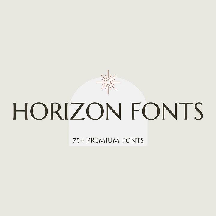 Horizon Fonts product image (1)