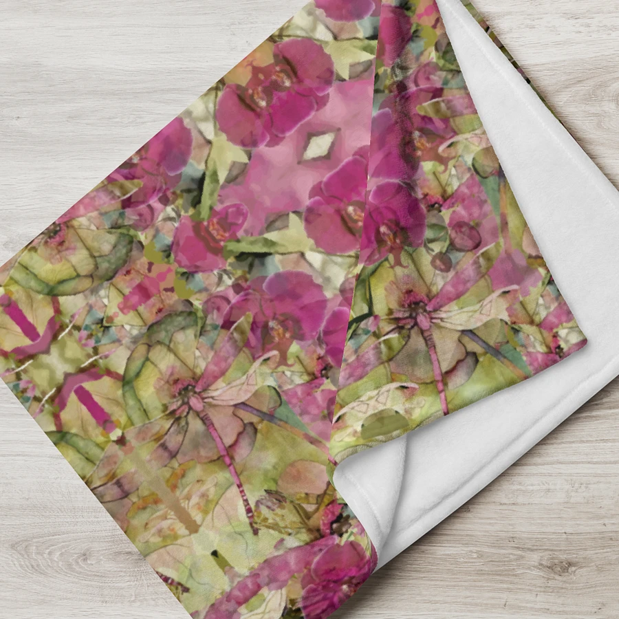 Miniaday Designs Orchid Kaleidoscope Collection Blanket product image (17)