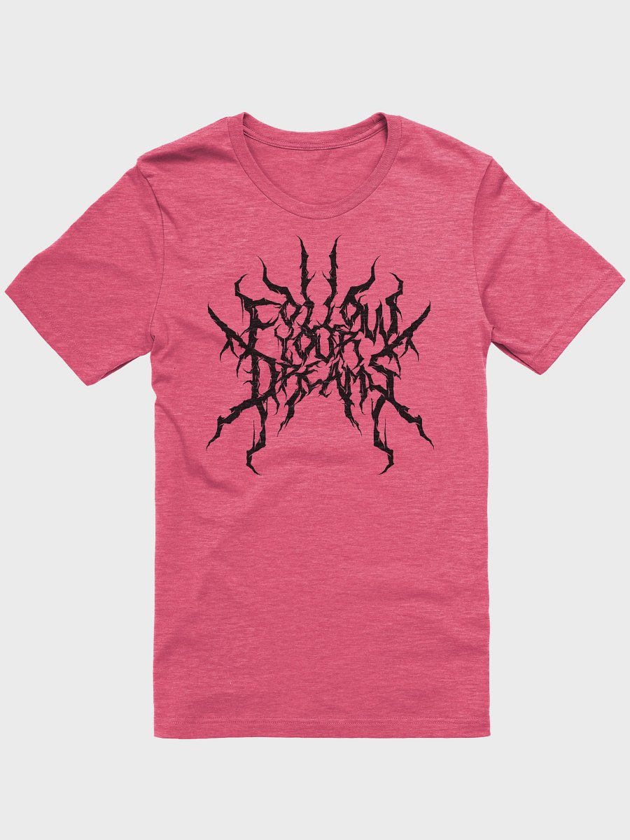 PINK Metal Krewmate T-Shirt - Follow Your Dreams (Black Logo) product image (1)