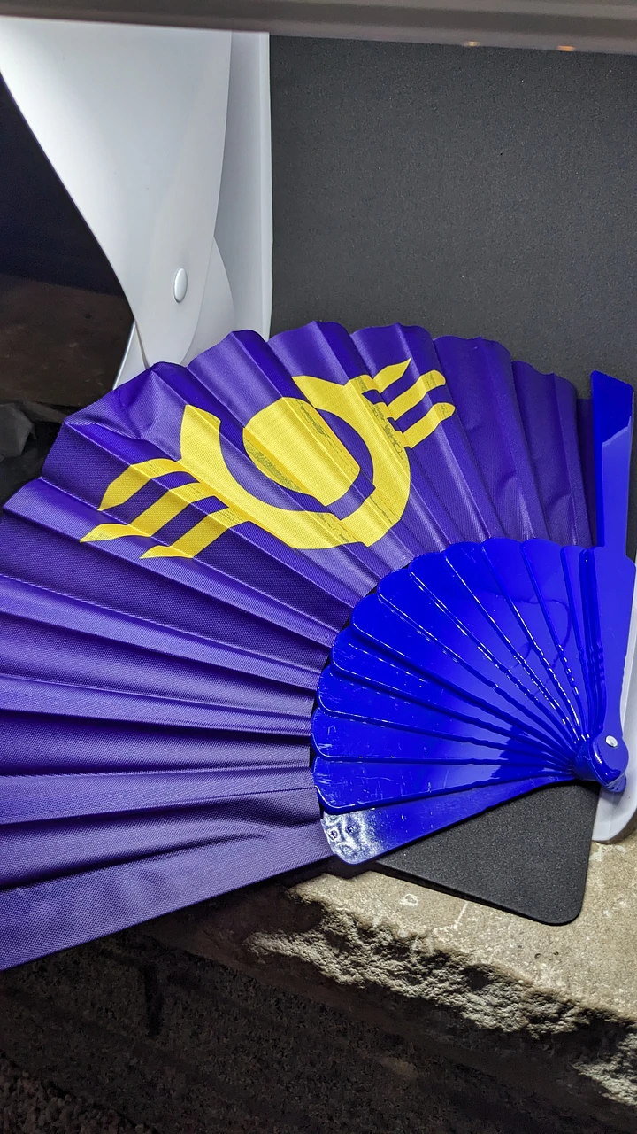 Fallout Equestria Handfan product image (1)