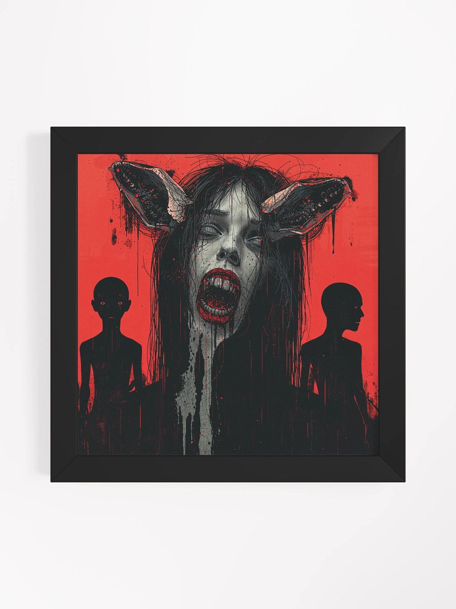 Shriek of the Red Veil Framed Print product image (1)