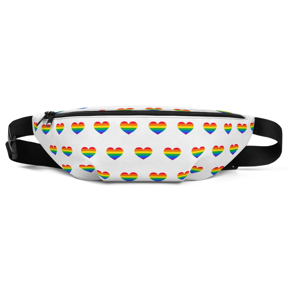 Rainbow Heart Fanny Pack product image (4)