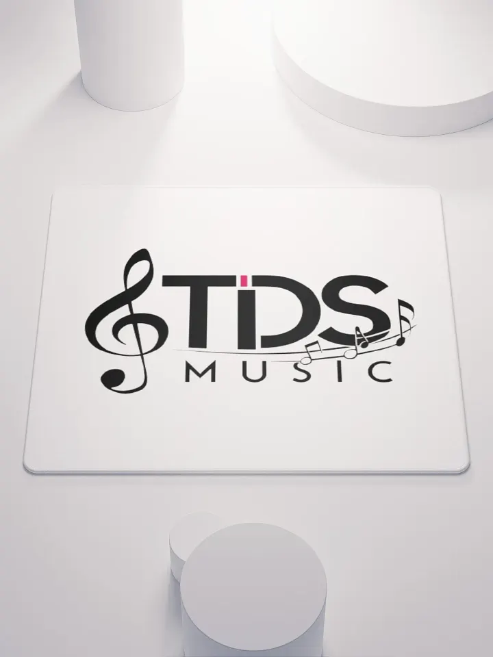 TDS Music Logo Mouse Pad - Polyester Top, Non-Slip Base product image (1)