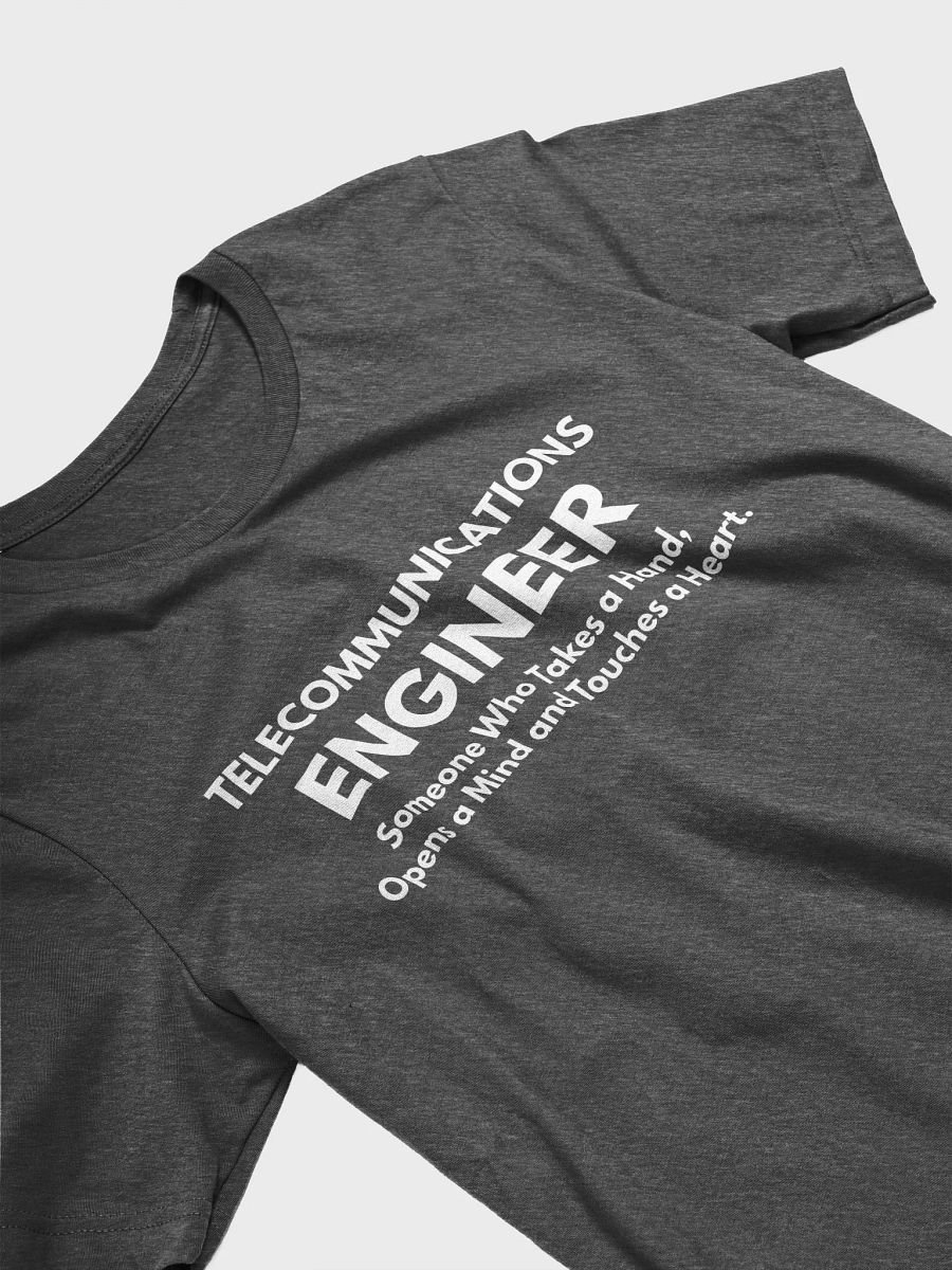 Telecomunications Engineer - Unisex T-shirt Bella Canvas 3001 product image (15)