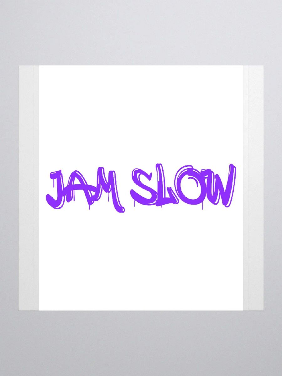 Jam Slow Sticker product image (1)