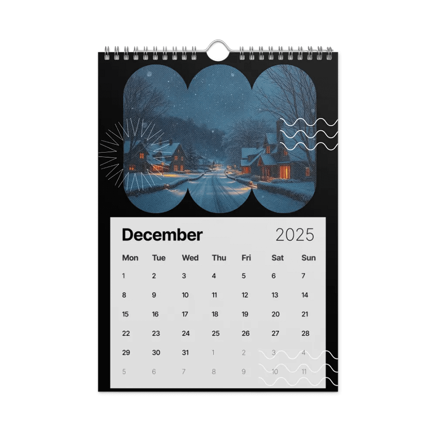 SEASONAL NATURE WALL CALENDAR 2025 product image (4)