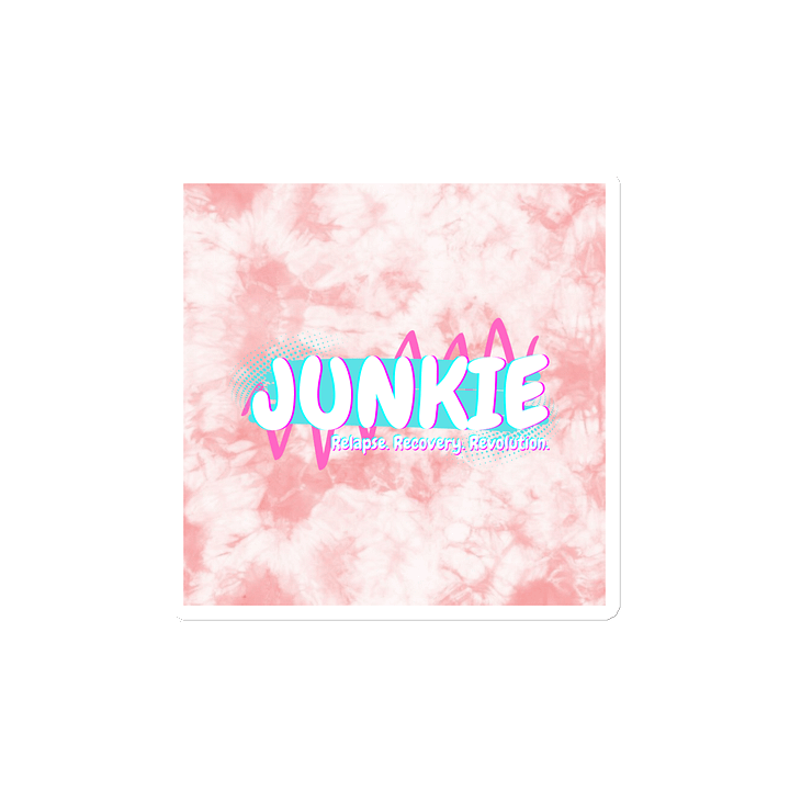 “Tie-Dye Recovery” – Junkie Project Magnet product image (2)