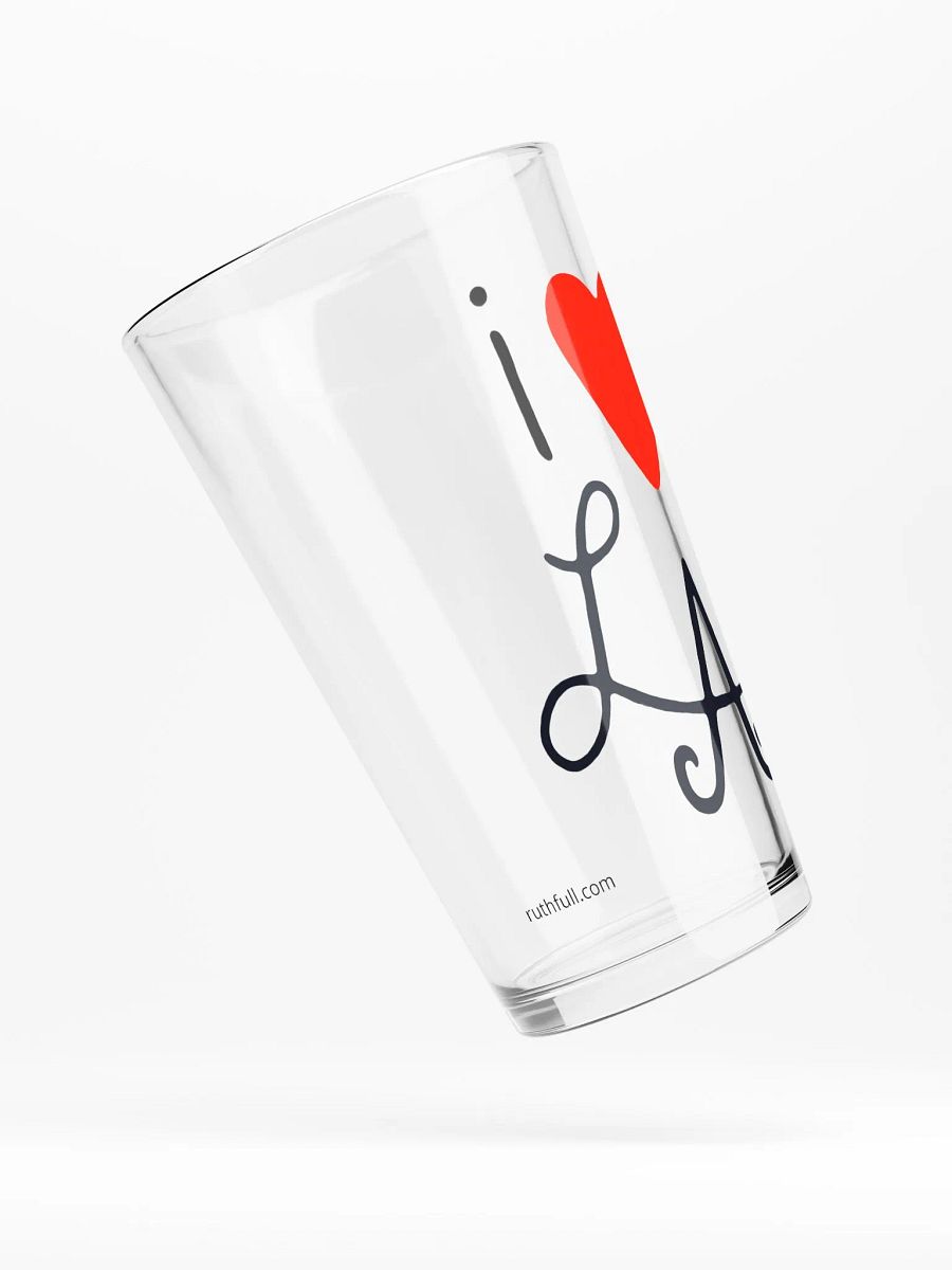 i ❤️ LA Pint Glass product image (3)