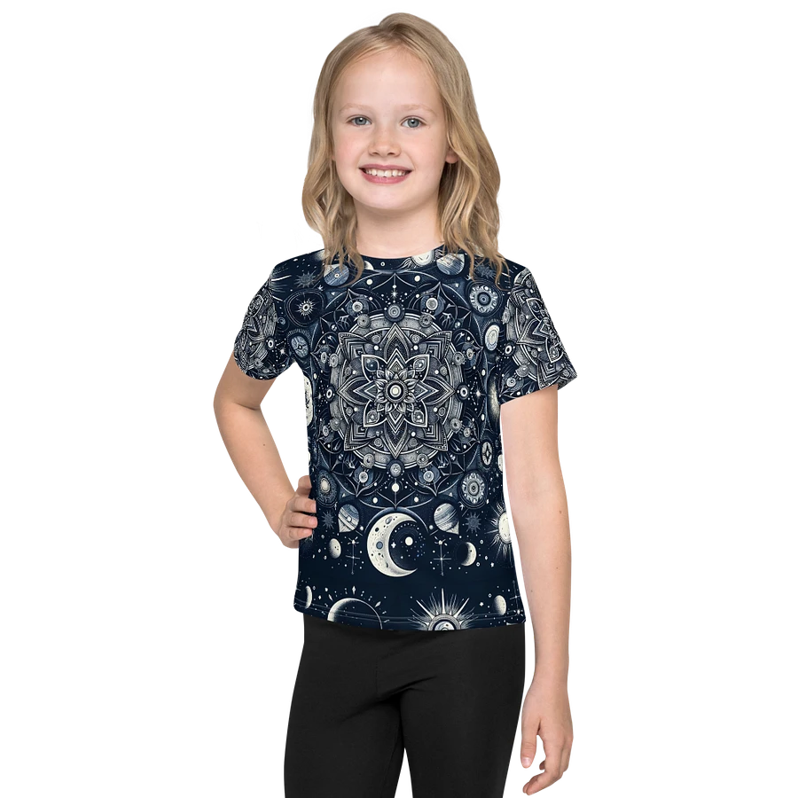 All-Over Print Kids Crew Neck T-Shirt product image (1)