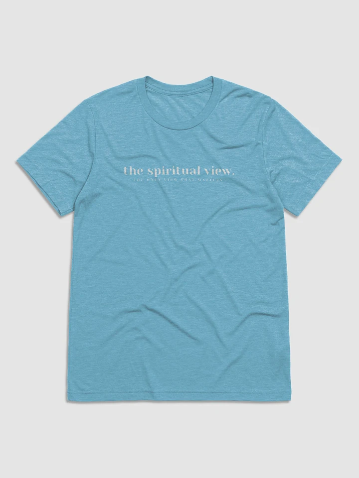 The Spiritual View Statement Shirt (White Text) product image (3)