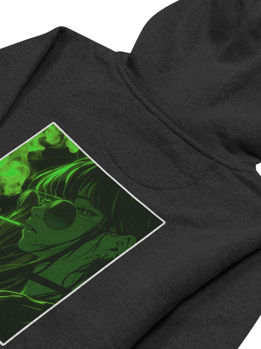 "Smoky Vibes" Back Unisex Printed Hoodie product image (4)