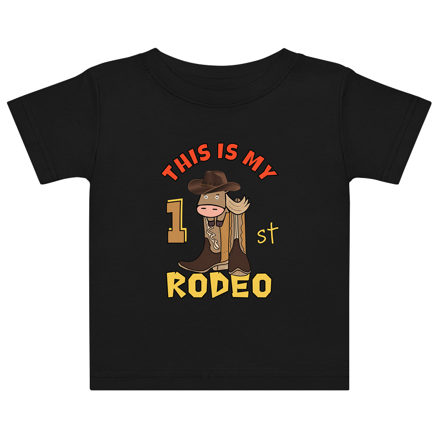 My 1st Rodeo Baby Jersey T-Shirt product image (1)