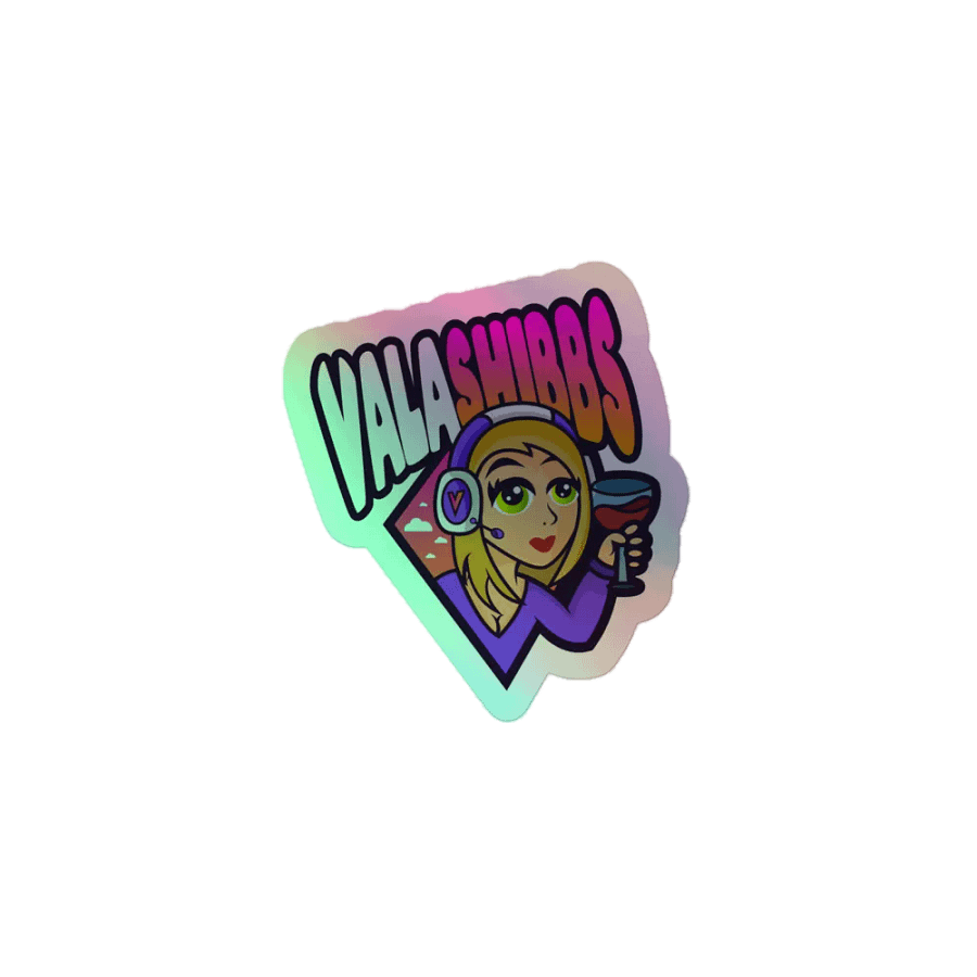 Holographic ValaShibbs Sticker product image (1)