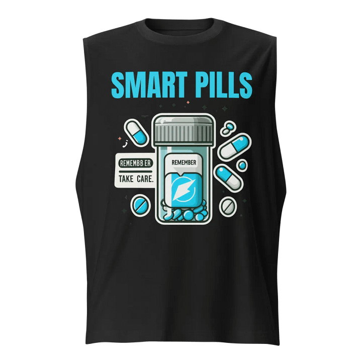 REMEMBBER Smart Pills Cartoon Art Print product image (1)