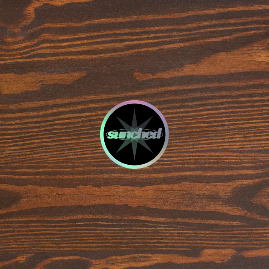 Holographic sunched sticker product image (5)