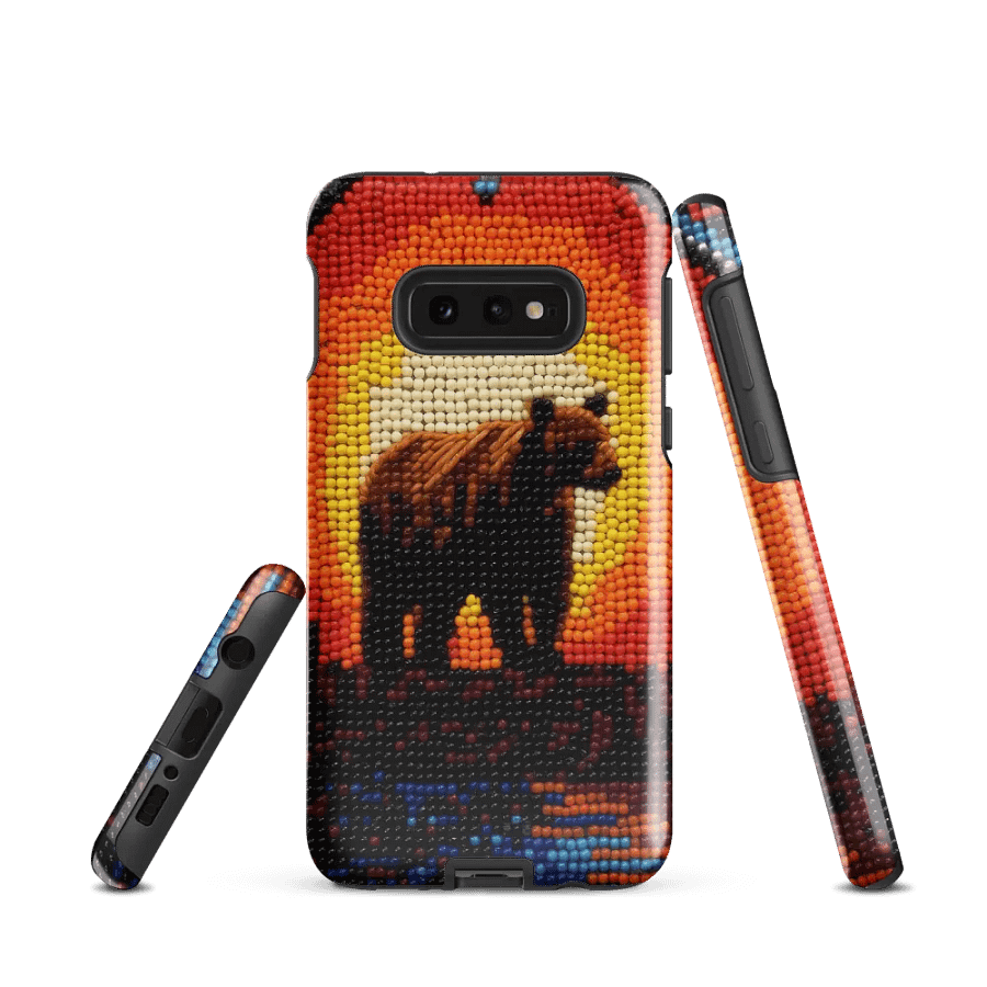 Sunset Bear Faux-Beaded Samsung® Tough Case product image (2)