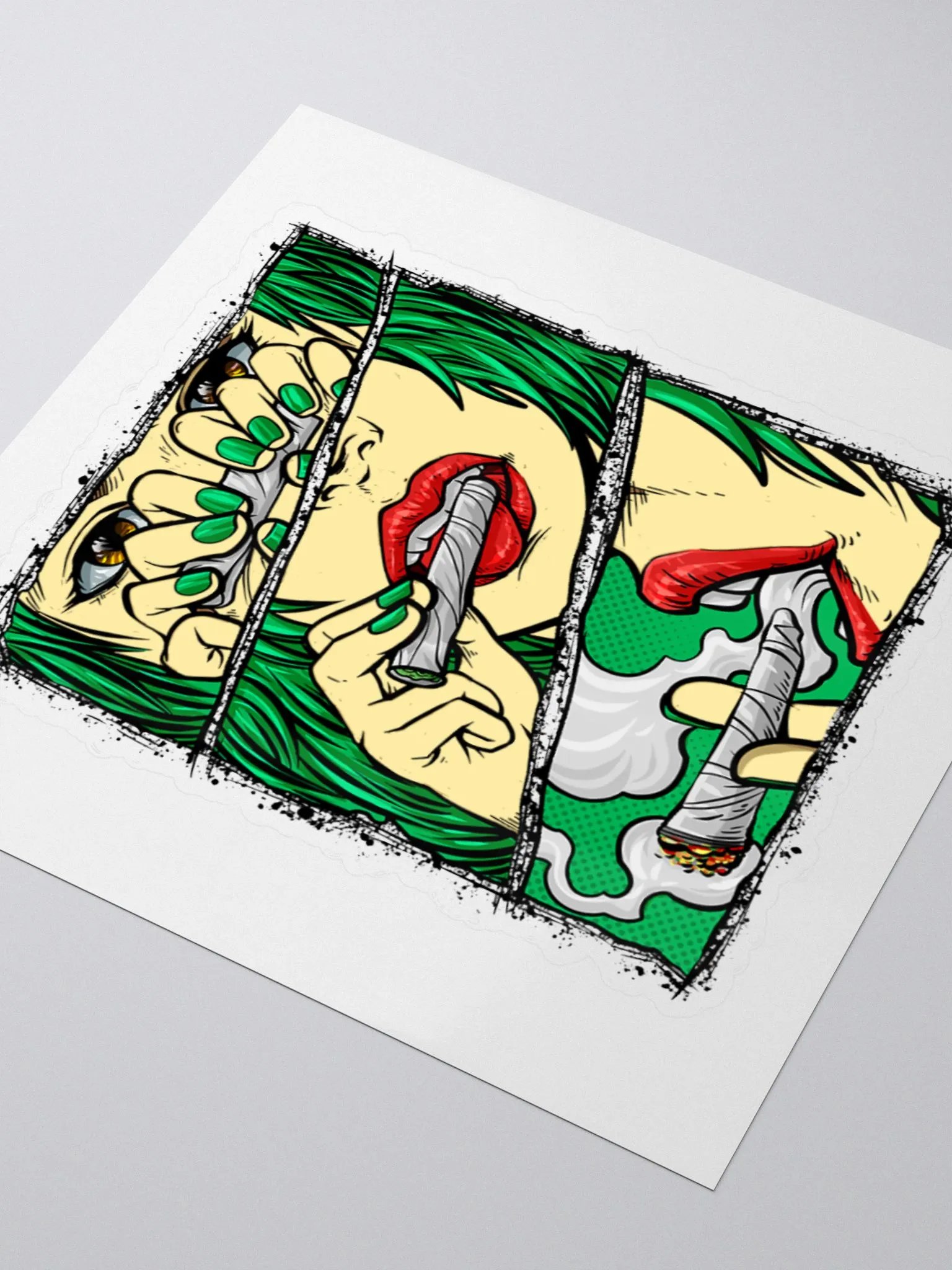 'Weed Art Parody' -Sticker product image (3)