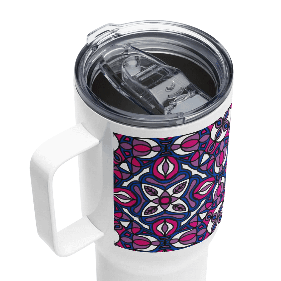 Bi Abstract - Travel Mug product image (5)