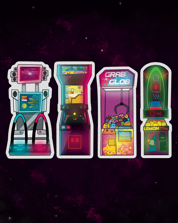 Glob Arcade Stickers Bundle product image (2)
