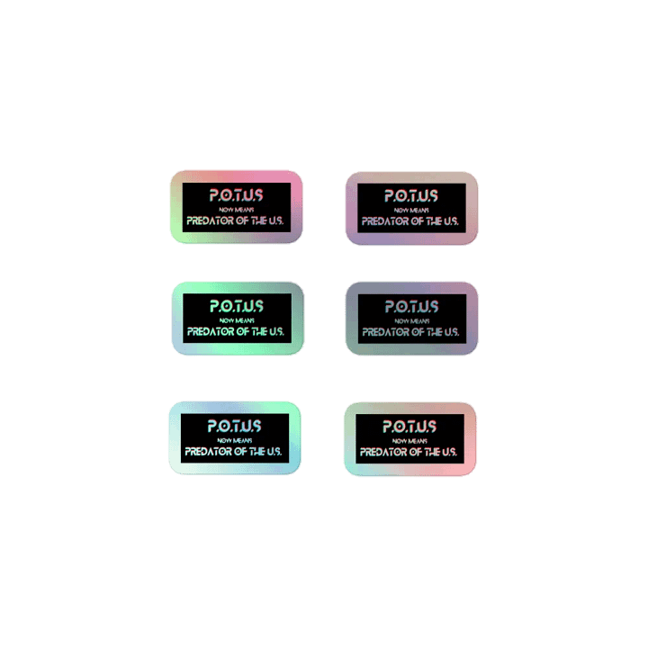 Resistors, What POTUS Now Means, Holo Sticker Pack product image (1)