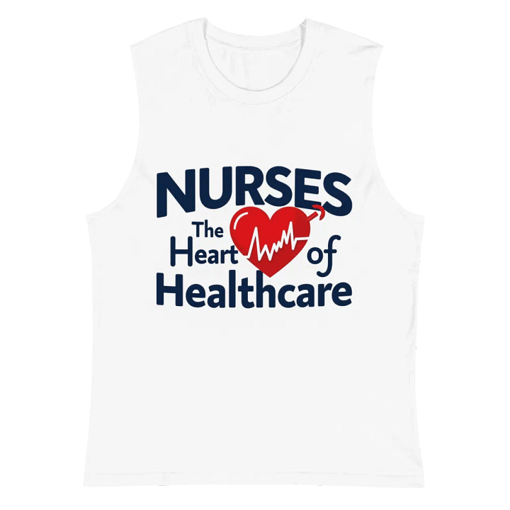 Heart of Healthcare Nurse Muscle Tank product image (2)