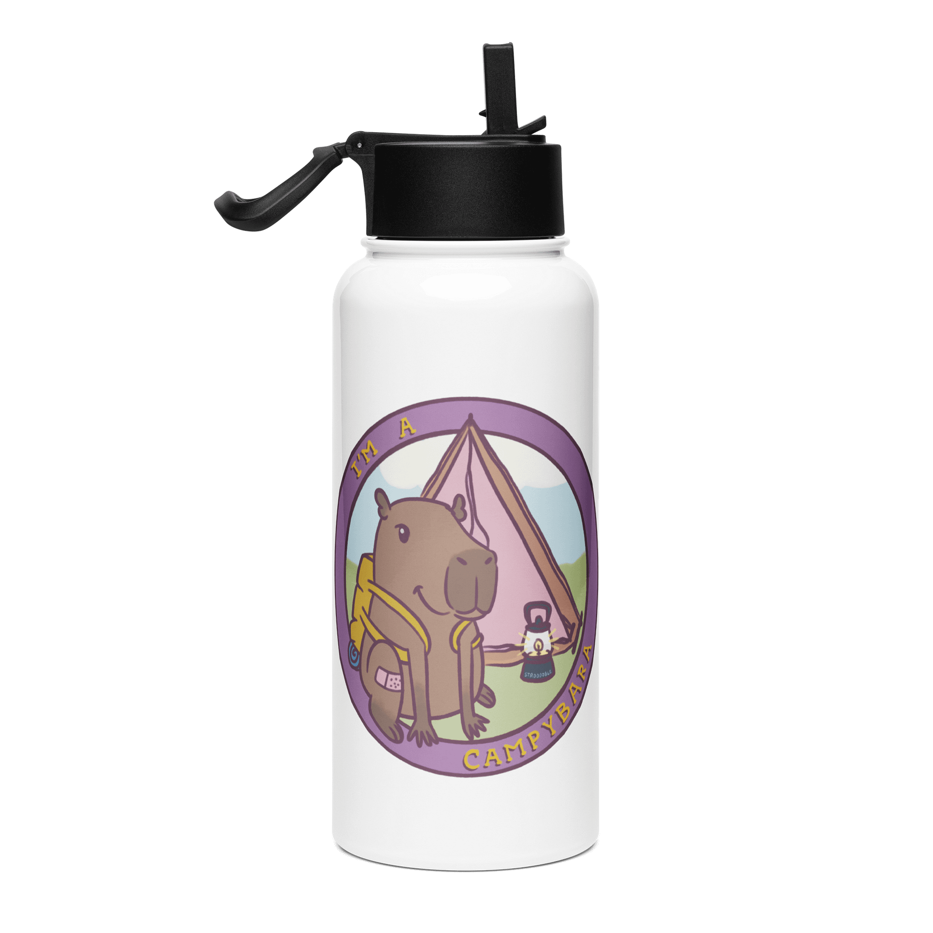 travel bottle : campybara logo product image (1)