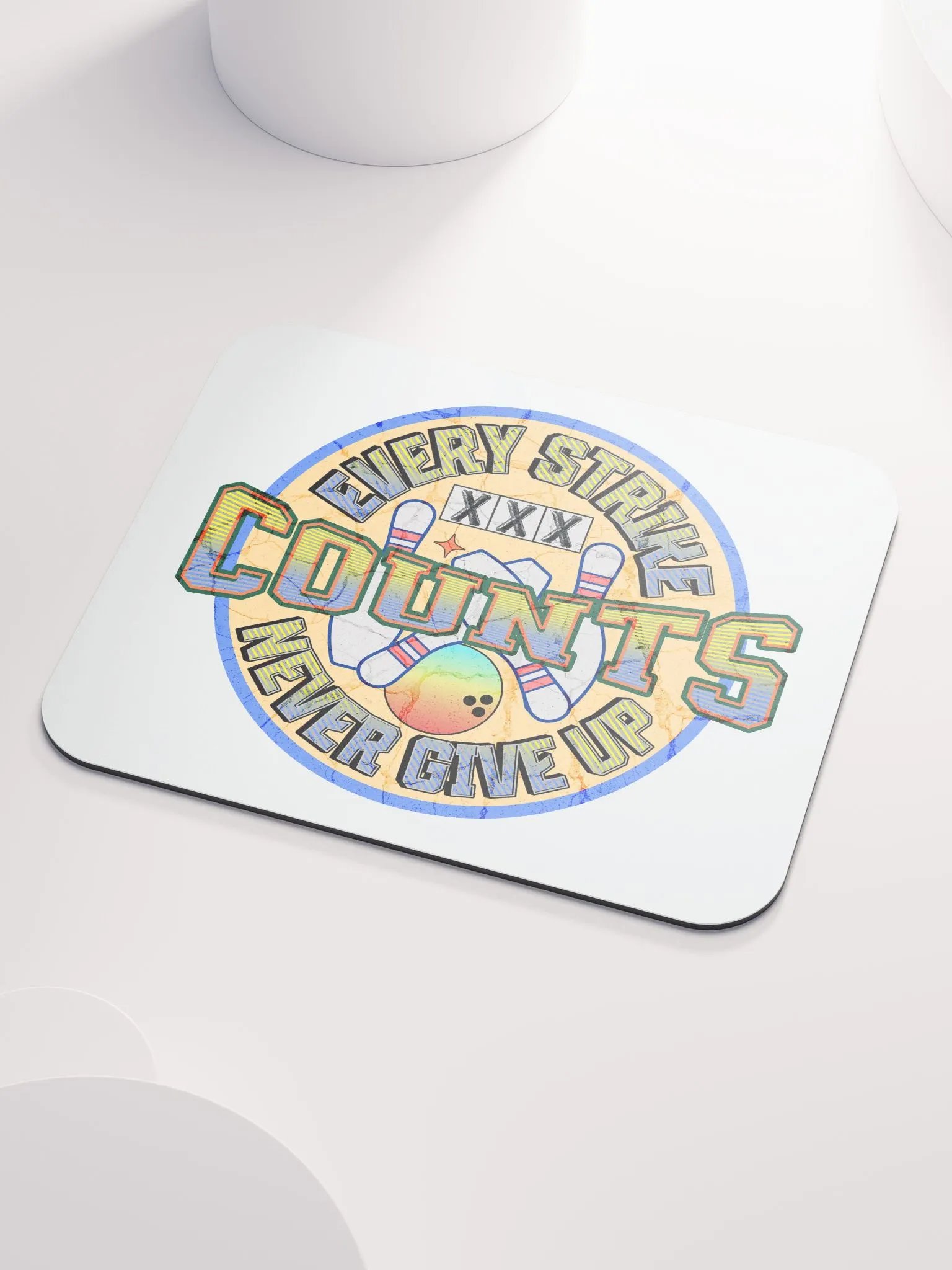 Every Strike Counts Bowling Zone Mouse Pad product image (3)