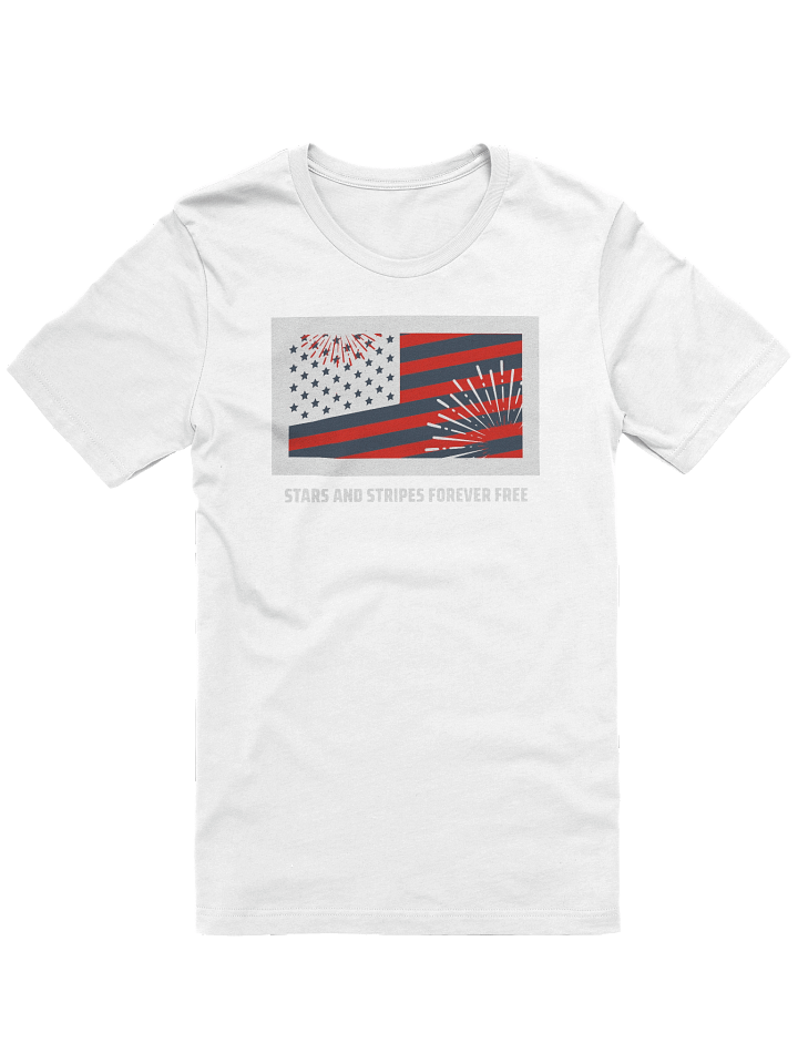 Patriotic Stars & Stripes Fireworks T-Shirt product image (71)
