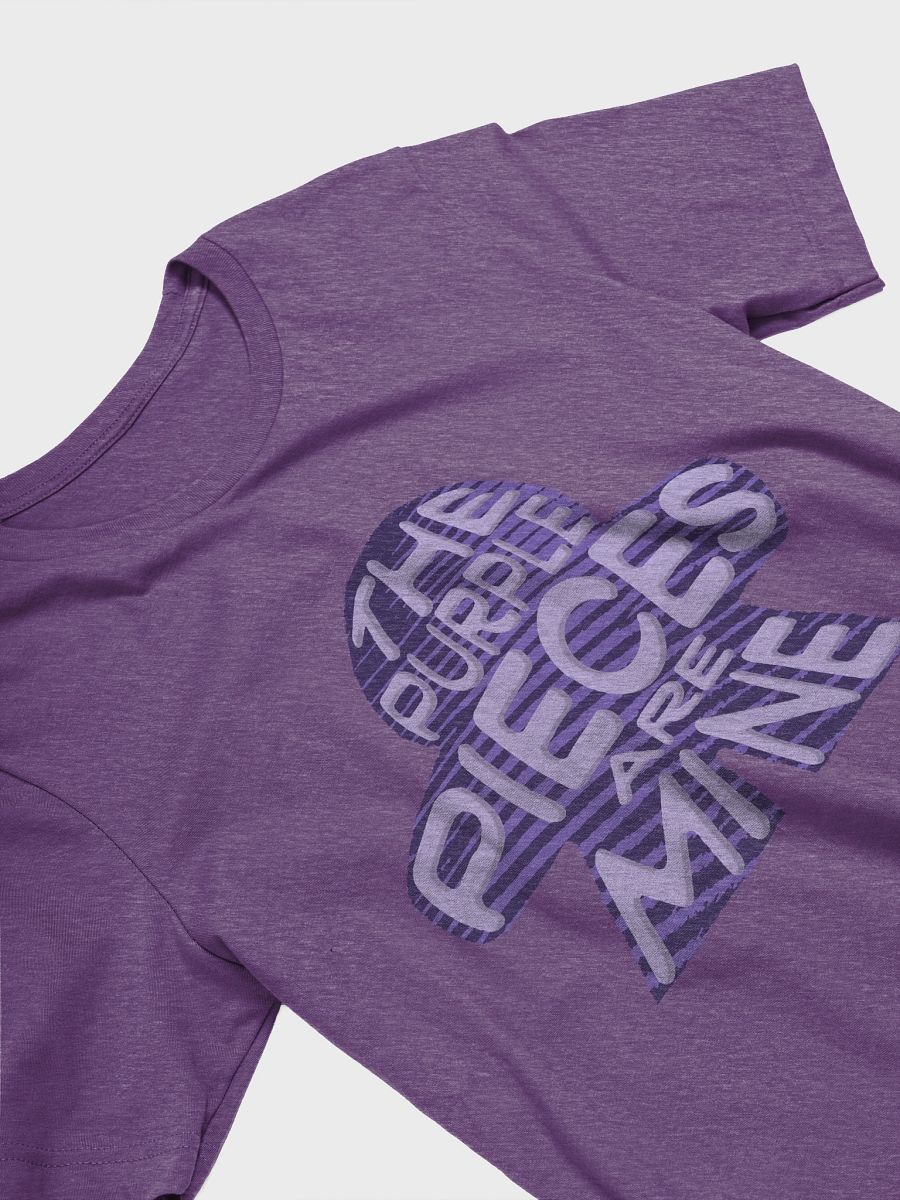 Purple Meeple T-Shirt product image (7)