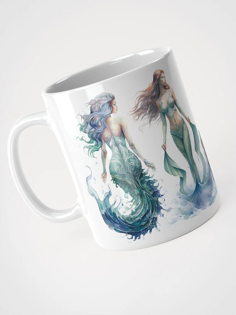 Ethereal Mermaids White Glossy Mug product image (3)
