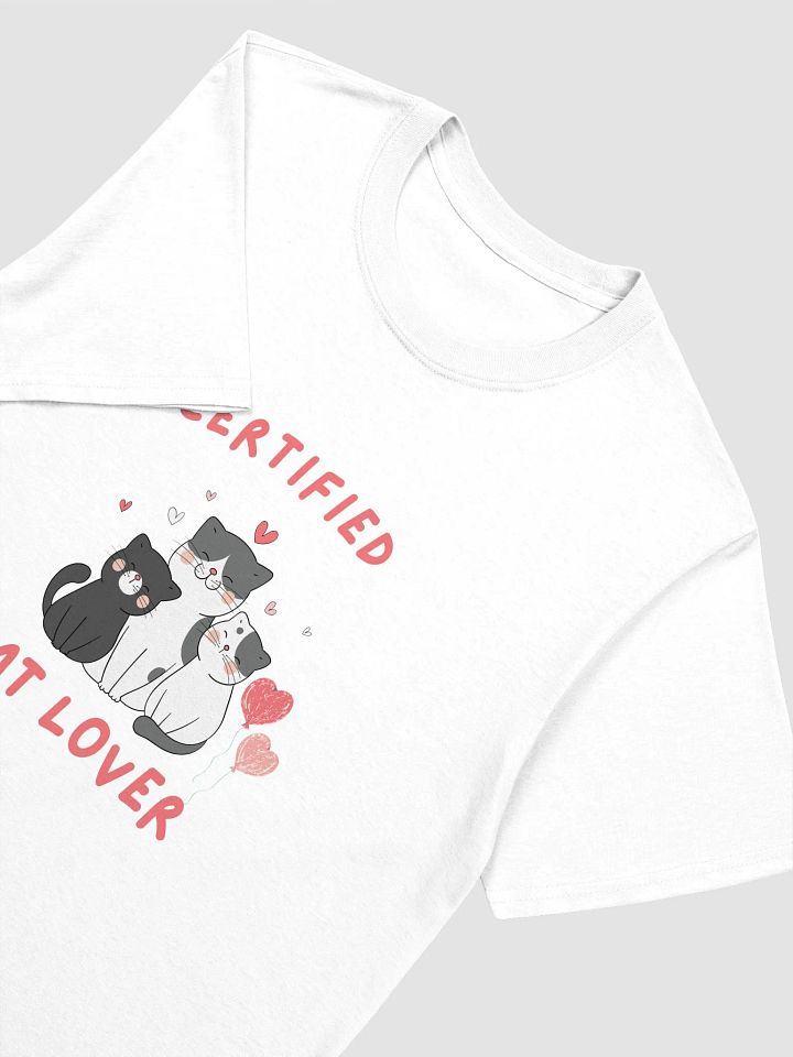 Certified Cat Lover T-Shirt product image (2)