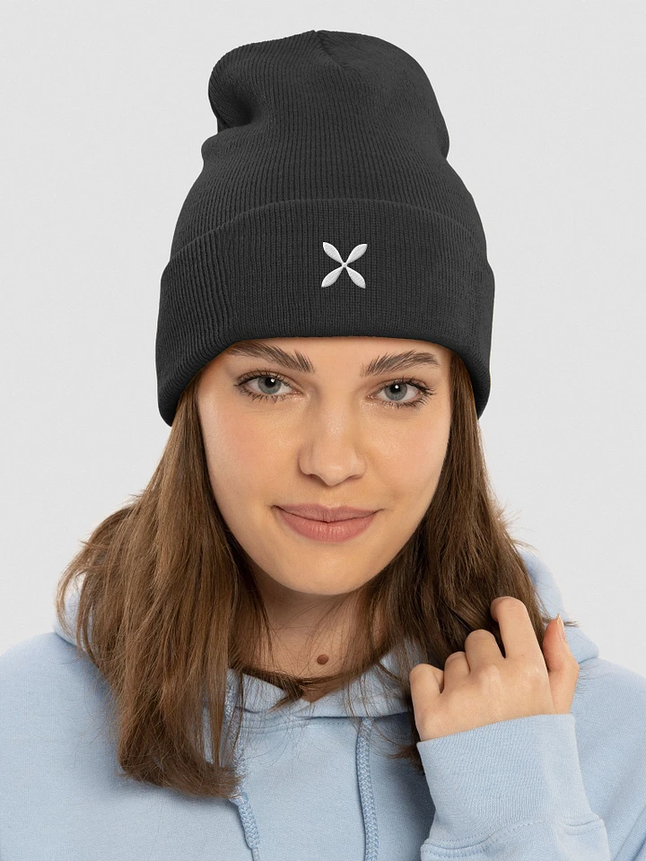 Kelli Copter Propeller Beanie (White Embroidery) product image (1)