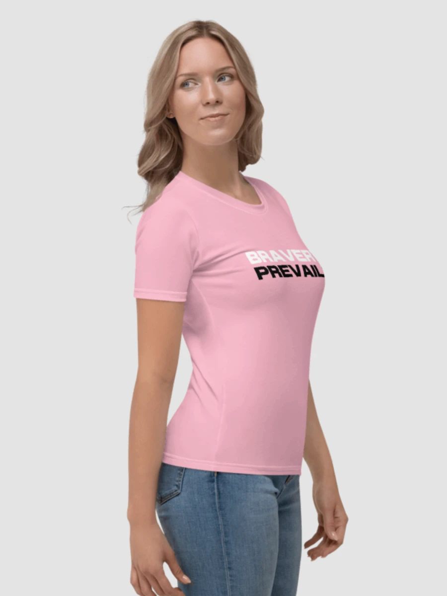 Breast Cancer Awareness: Bravery Prevails T-Shirt - Pink product image (2)