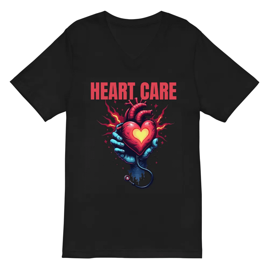 Heart Care V-Neck Tee product image (3)