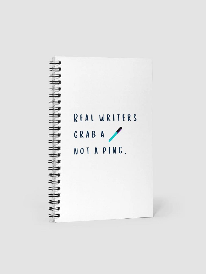 Pen-Inspired Spiral Notebook product image (1)