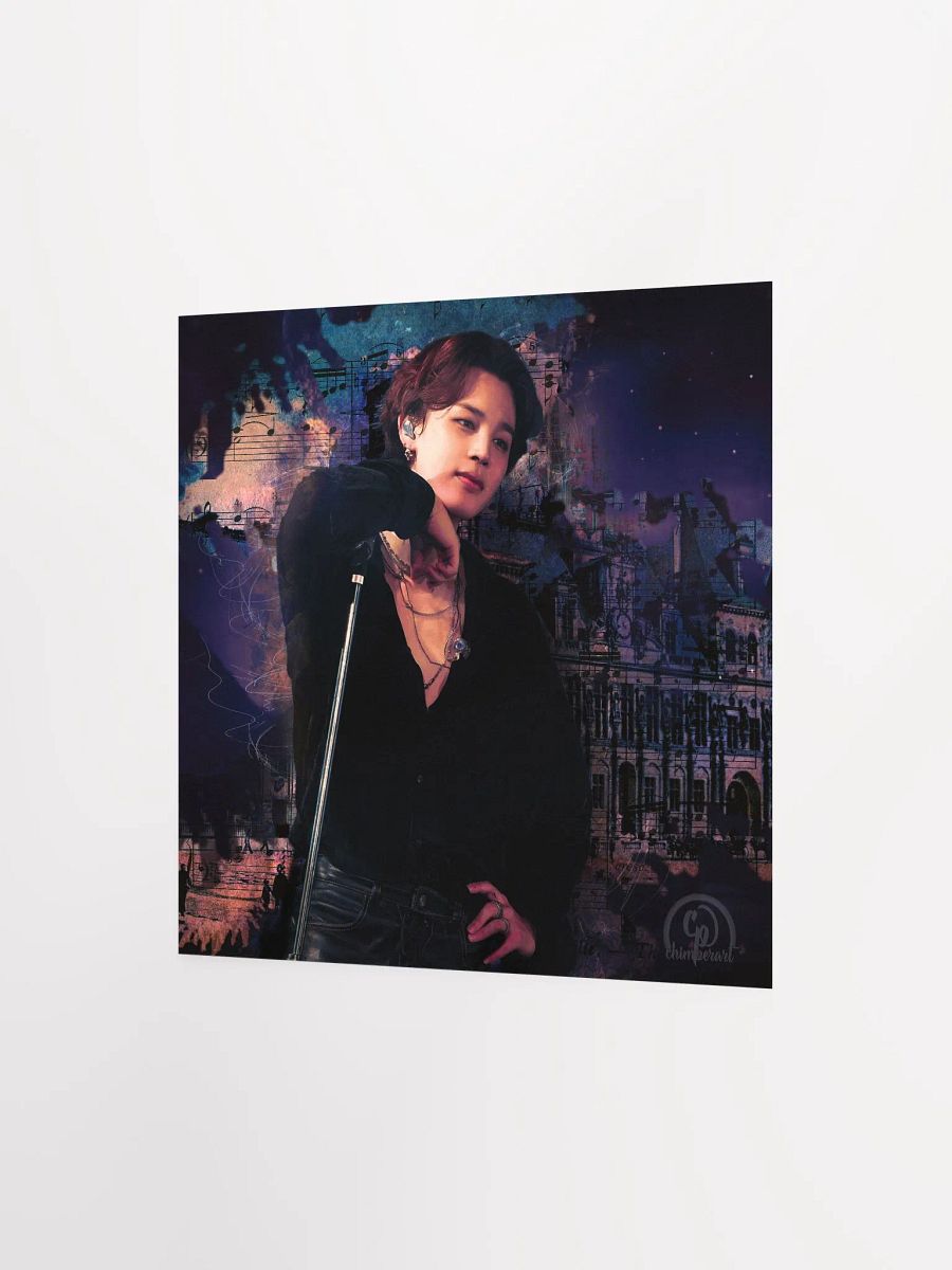 BTS - Jimin at Busan Print (Unframed) - Designed by ChimberArt product image (3)