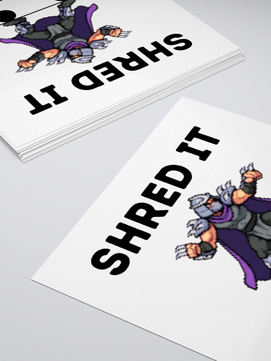 Shredder Sticker product image (4)
