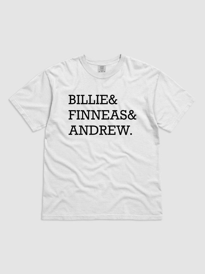 Billie, Finneas, Andrew product image (1)