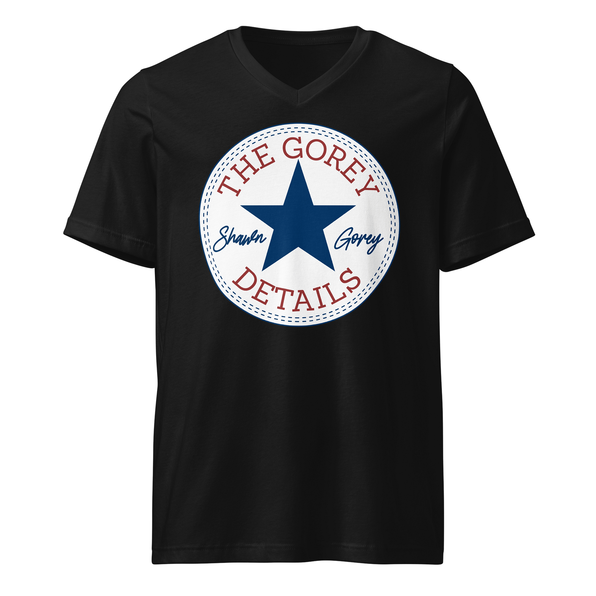 All Stars - Bella+Canvas Short Sleeve V-Neck Jersey T-Shirt product image (1)