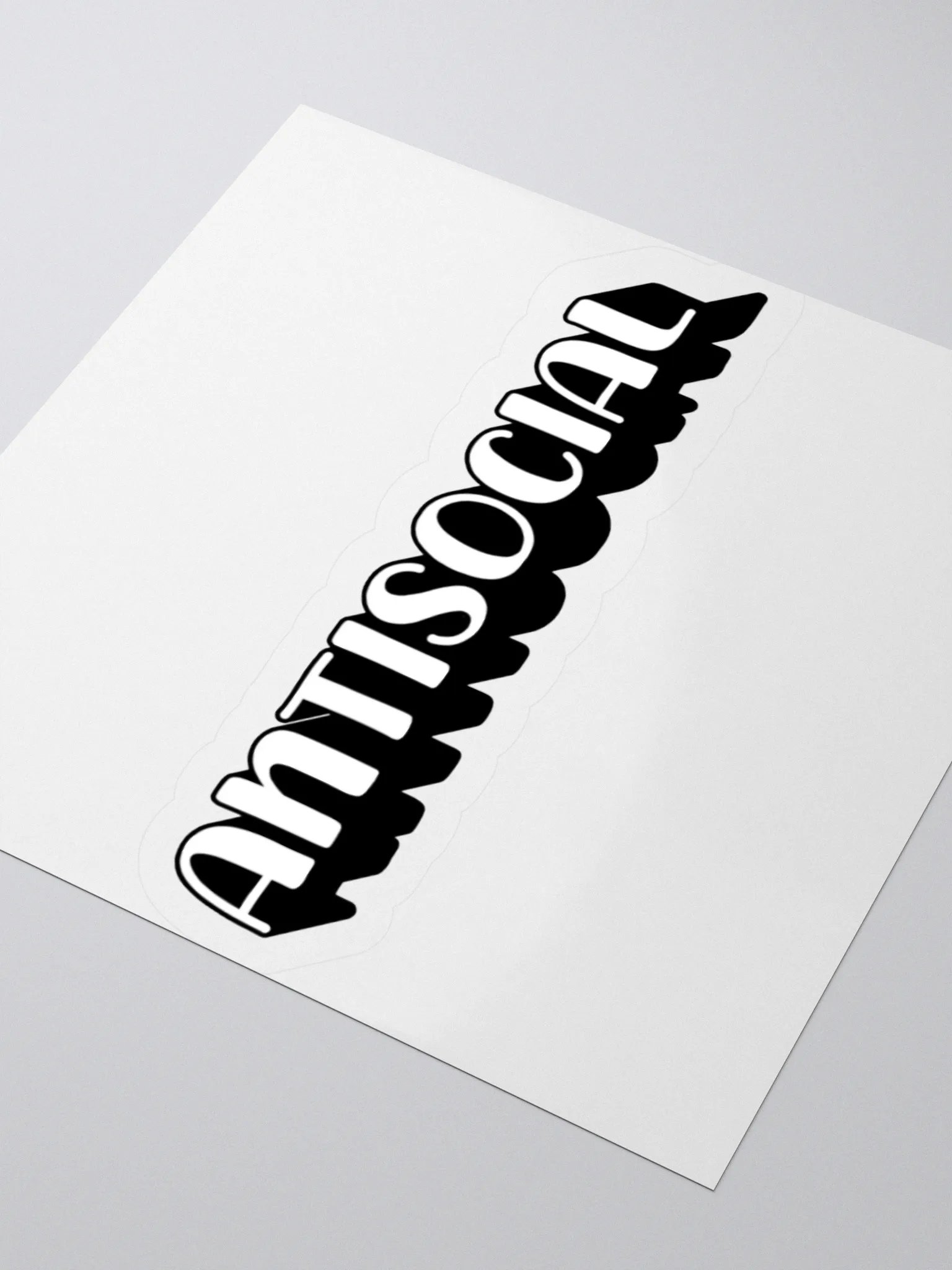 Antisocial Sticker product image (12)